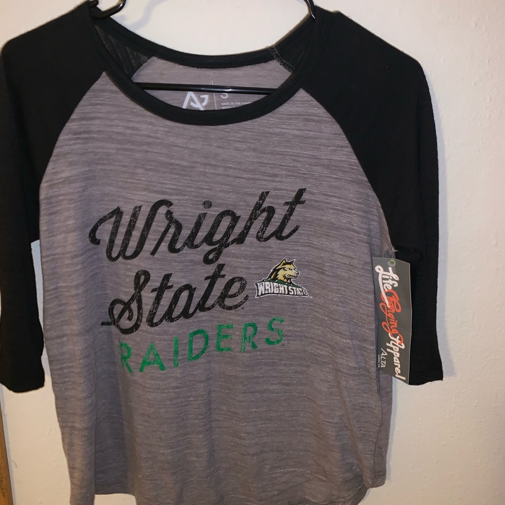 Wright state quarter length tee